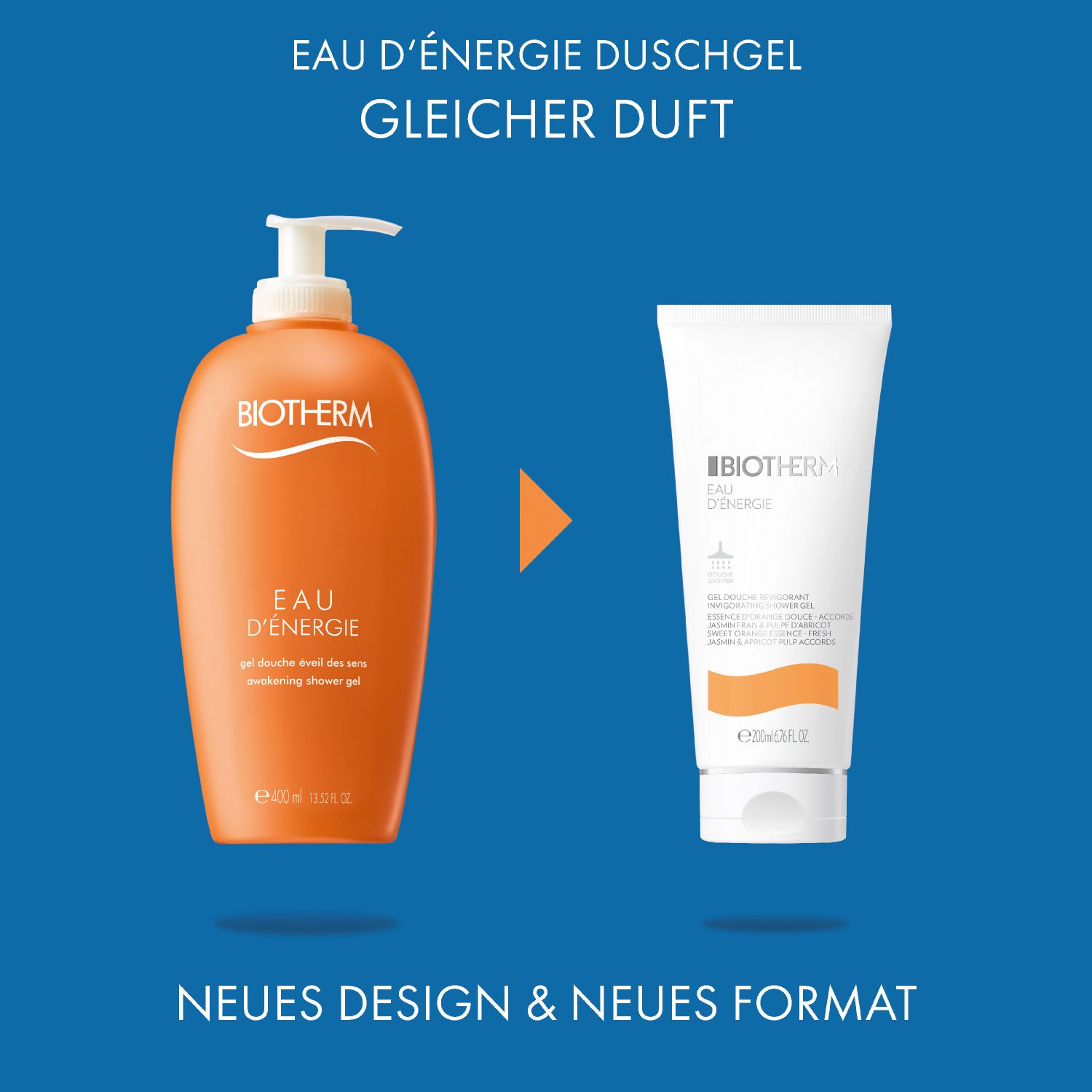 Eau d'Energie Shower Gel
