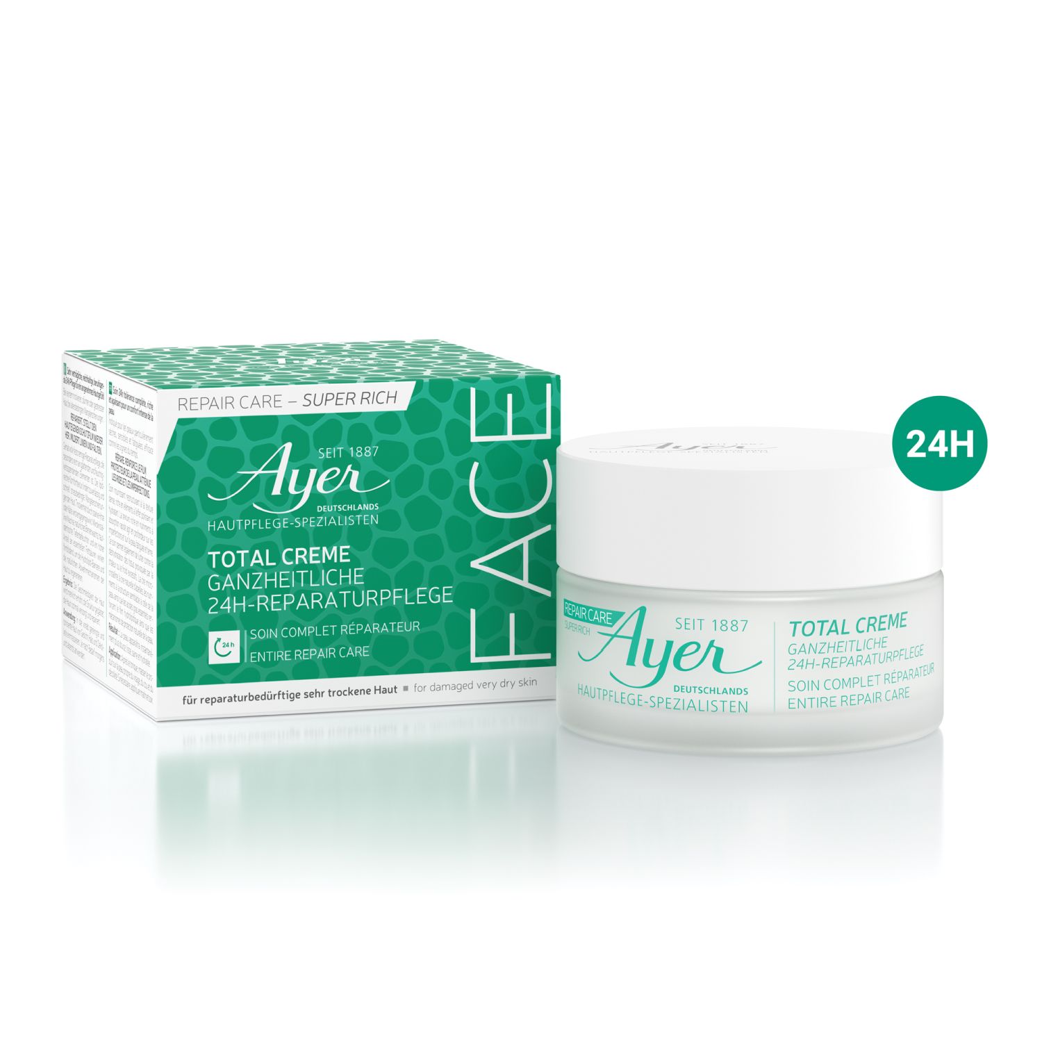 TOTAL CREME GANZHEITLICHE 24H-REPARATURPFLEGE