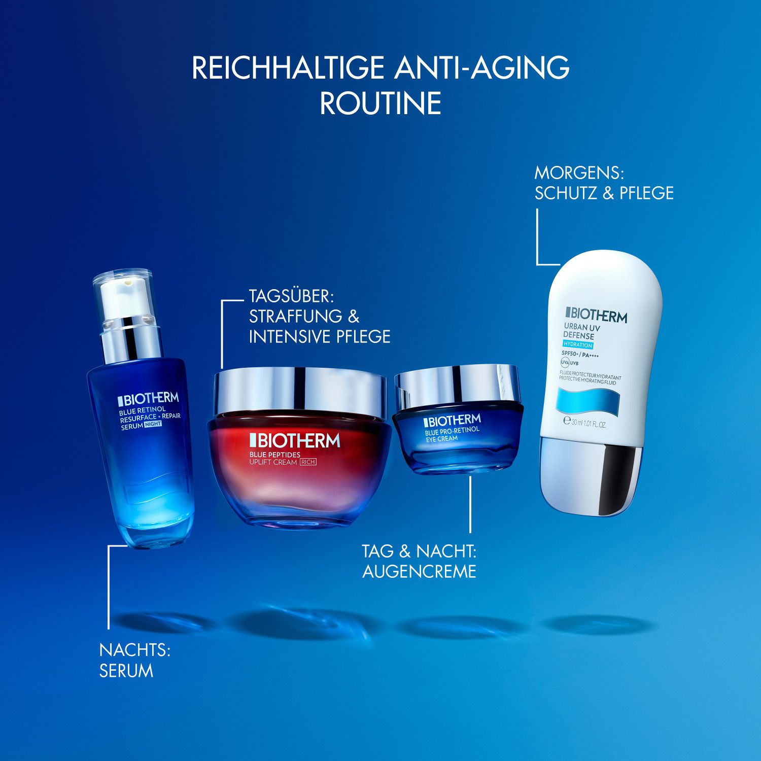Blue Peptides Uplift Cream Night