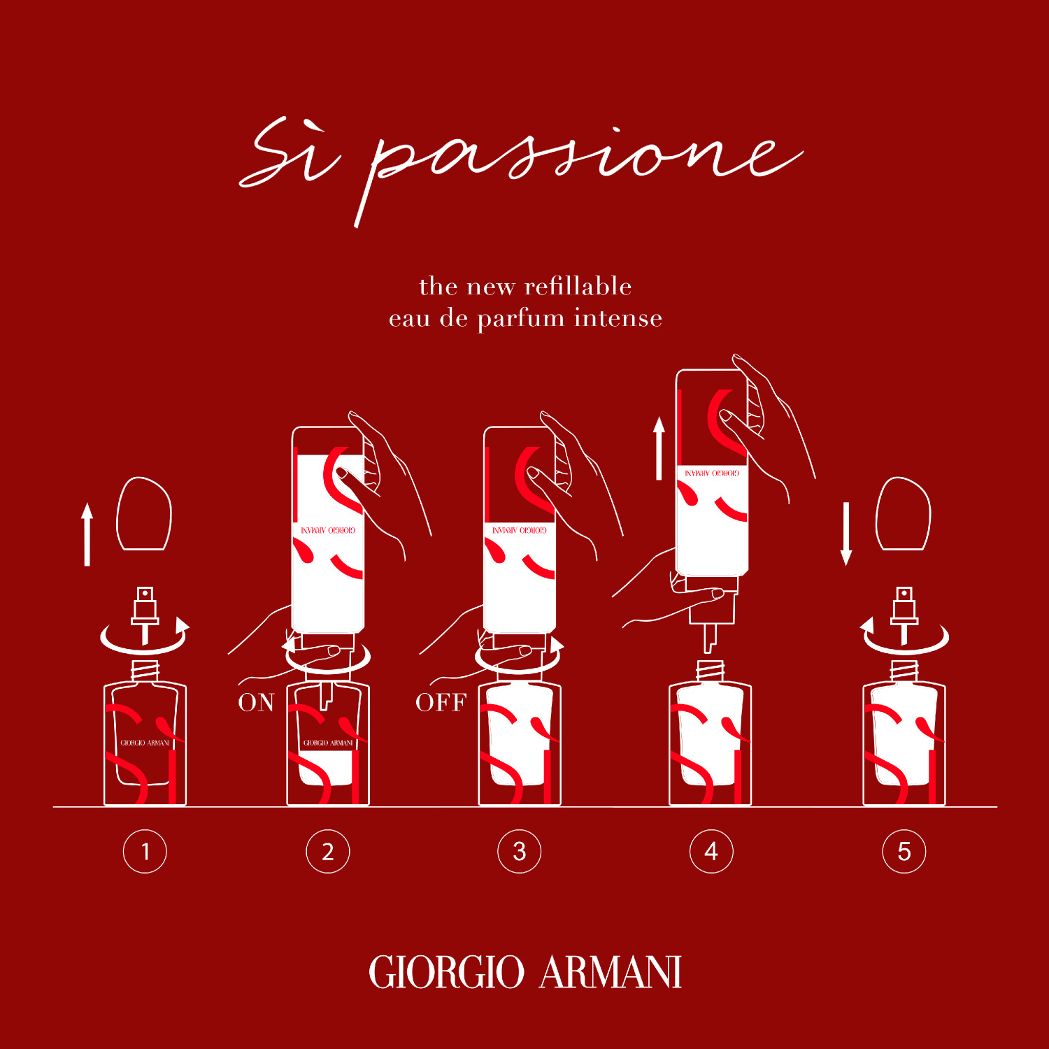 Sí Passione Eau de Parfum Intense (Refillable)