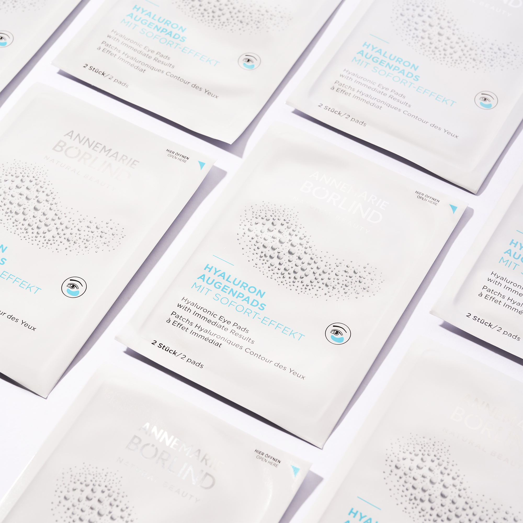 Hyaluron Augenpads mit Sofort-Effekt